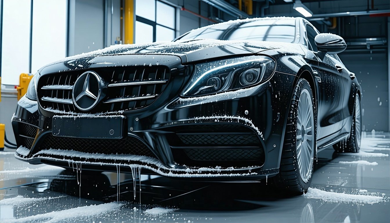 create an image of a car being detailed and cleaned-1 create an image of a car being detailed and cleaned-1